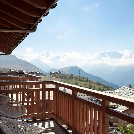 Grandes Rousses Hotel & Spa Alpe d'Huez Luaran gambar A balcony in Les Saisies
