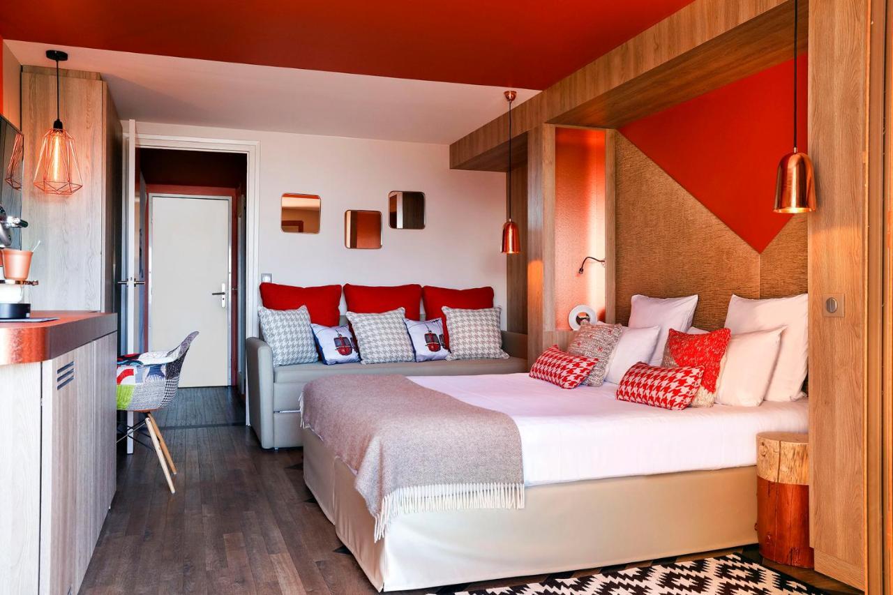 Grandes Rousses Hotel & Spa Alpe d'Huez Luaran gambar A typical studio apartment