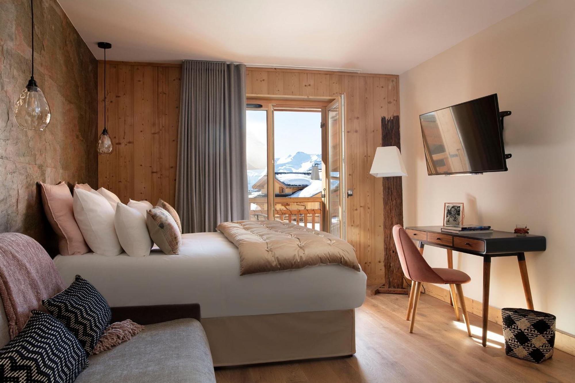 Grandes Rousses Hotel & Spa Alpe d'Huez Luaran gambar A room at the hotel